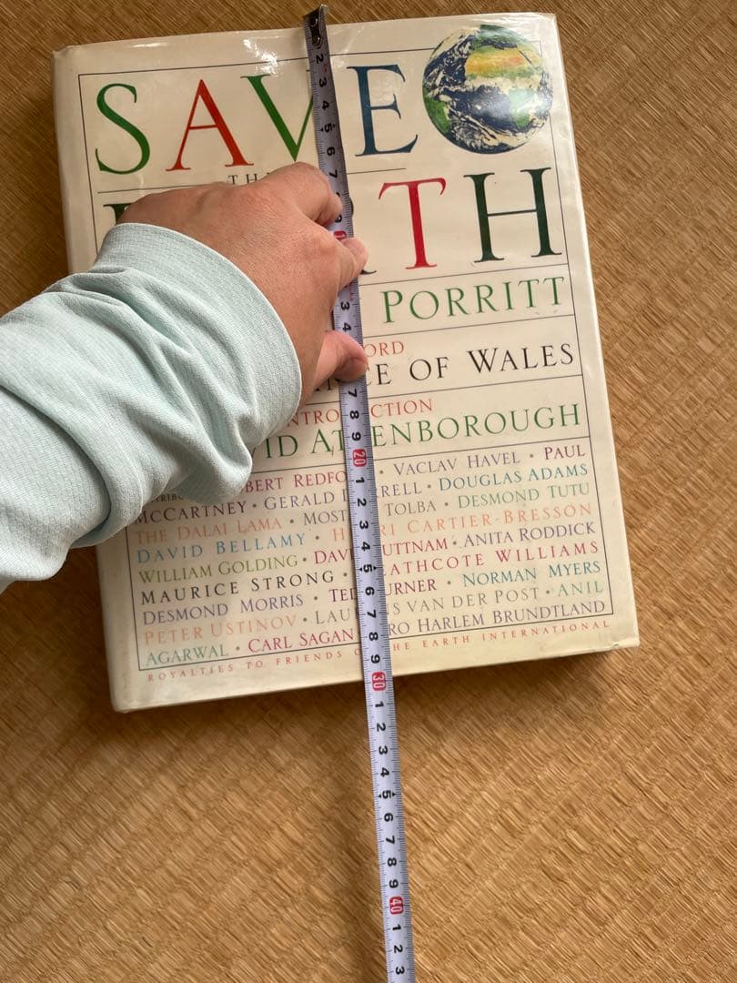 貴重！Save the Earth 地球を救え　ジョナサン・ポリット　洋書
