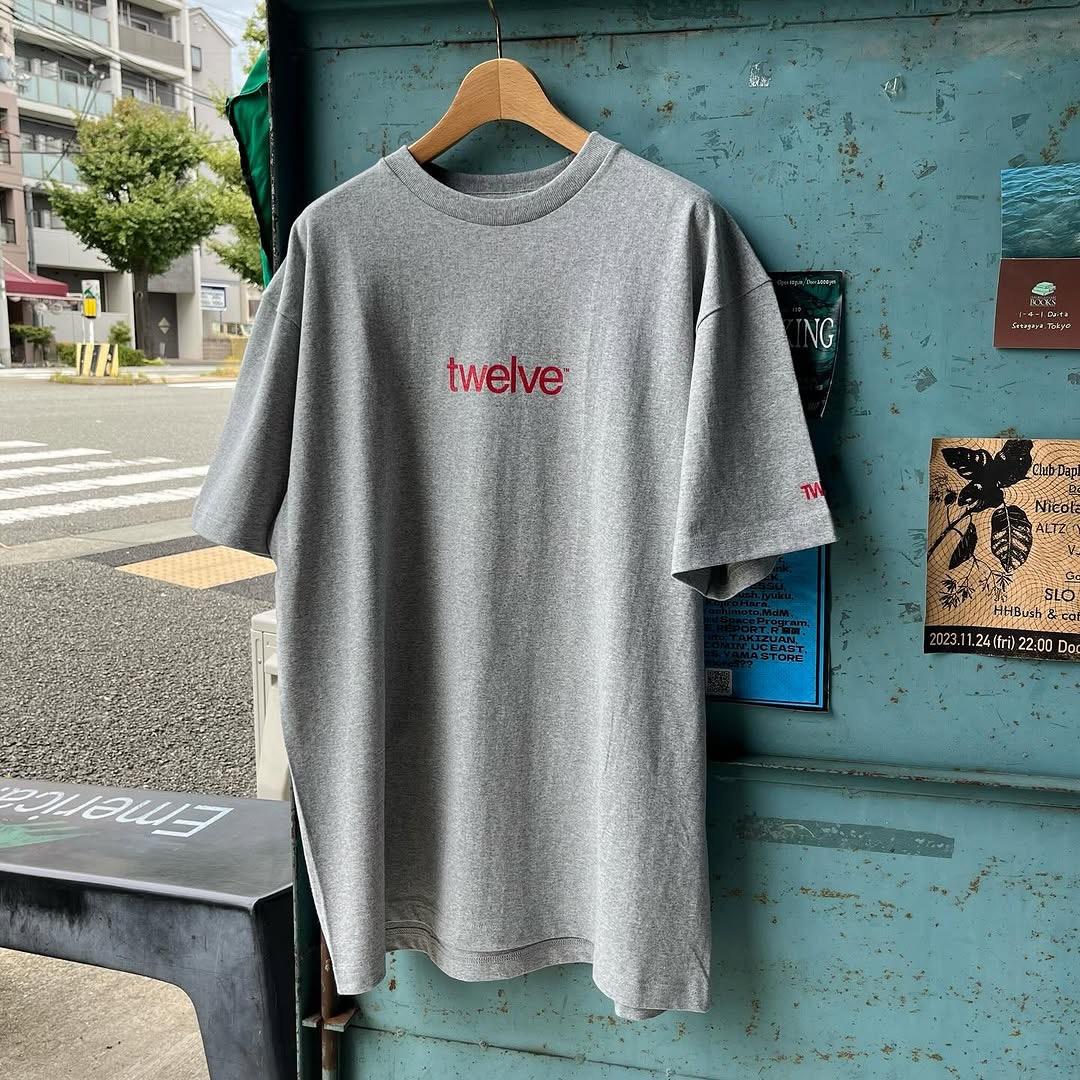 twelve advantage Tシャツ GRAY XL