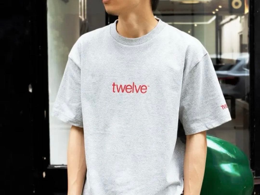 twelve advantage Tシャツ GRAY XL