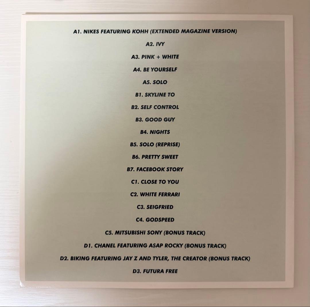 Frank Ocean “Blond” Deluxe Edition Vinyl