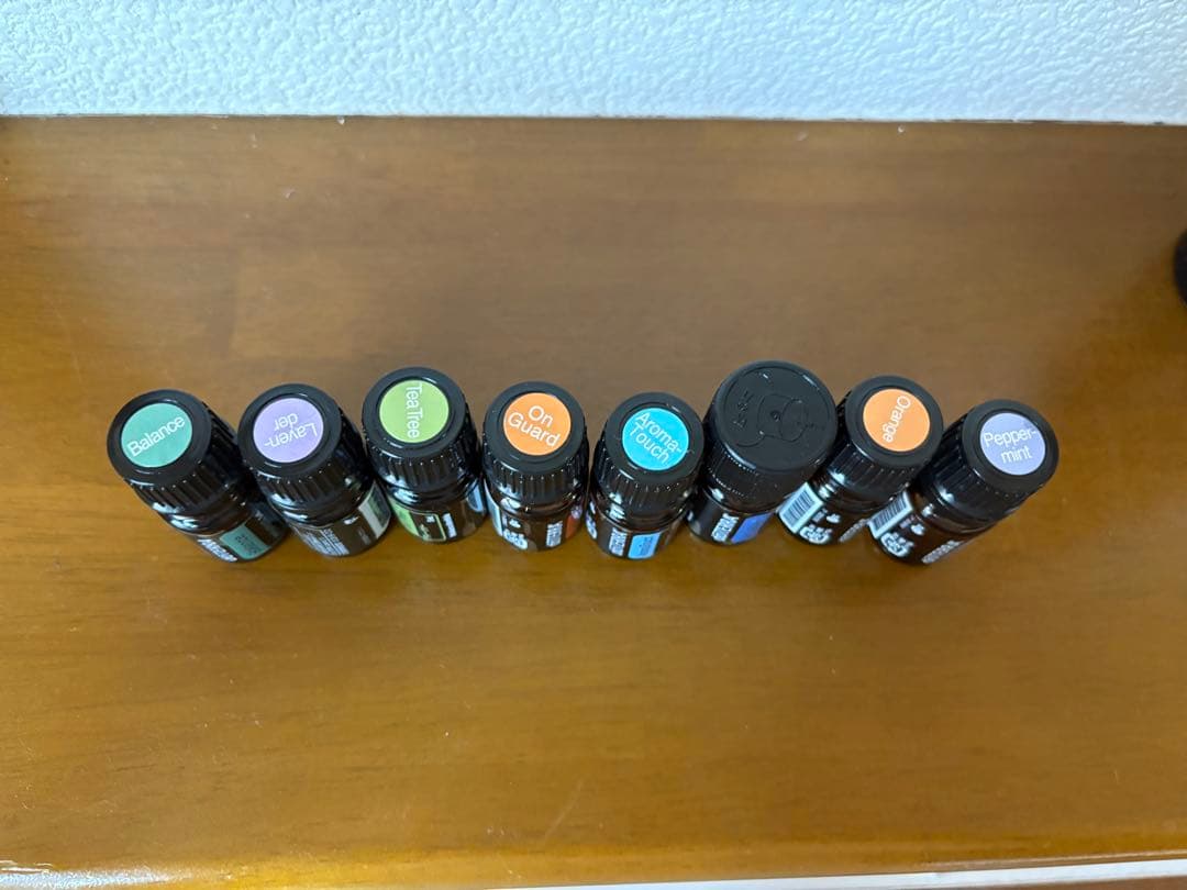 doTERRA アロマタッチキット ＆ ラベルシールの冊子付