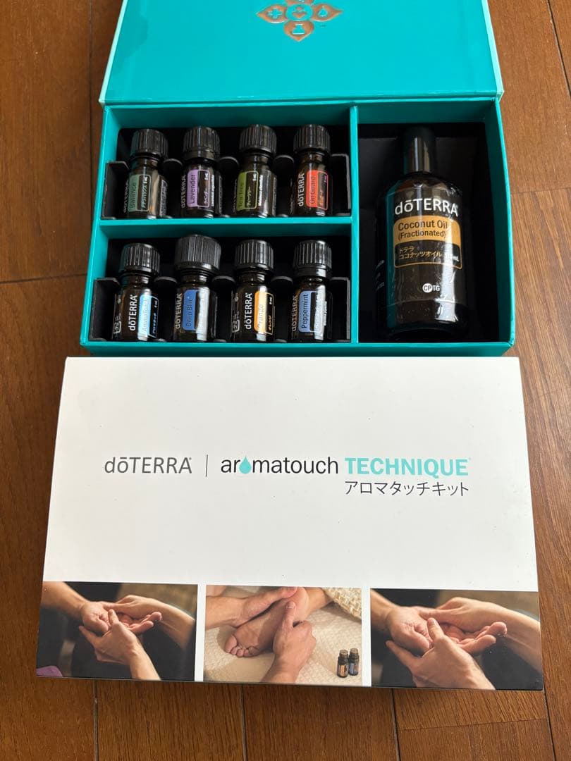 doTERRA アロマタッチキット ＆ ラベルシールの冊子付