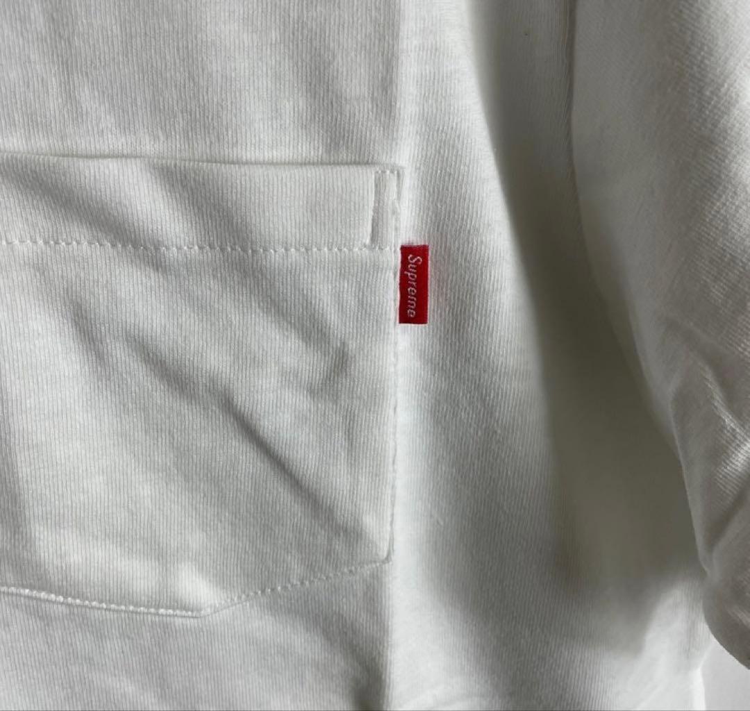 Supreme Tシャツ ブラック Lサイズ　シュプリーム　ポケットT
