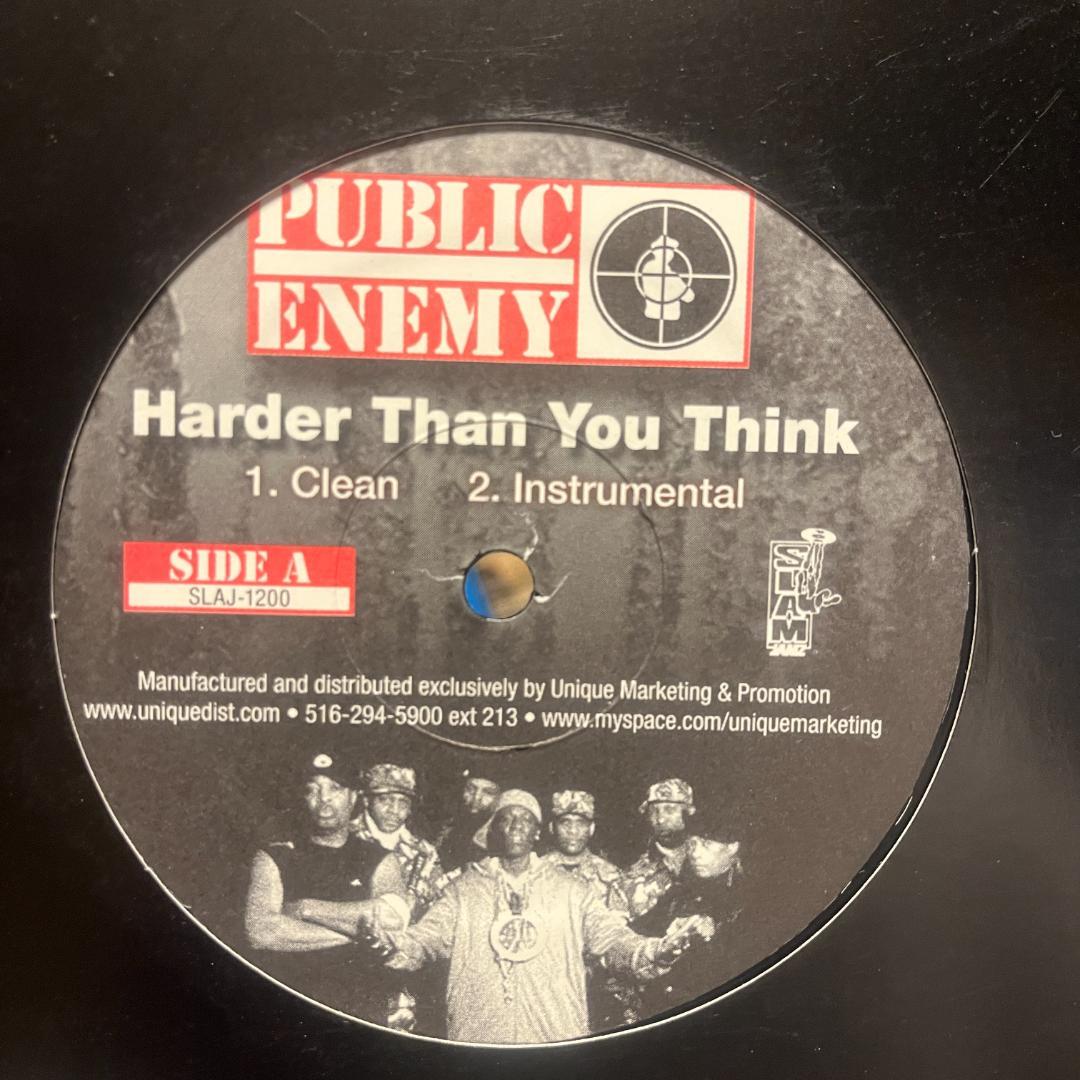 洋楽 PUBLIC ENEMY Harder Than You Think