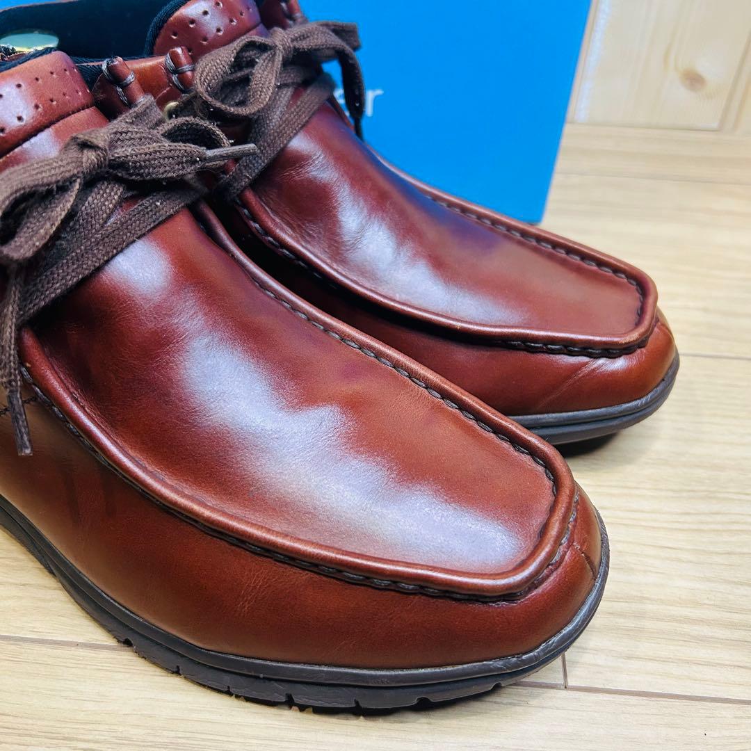 Regal Walker 222W モカシンブーツ サイドジップ ブラウン 25