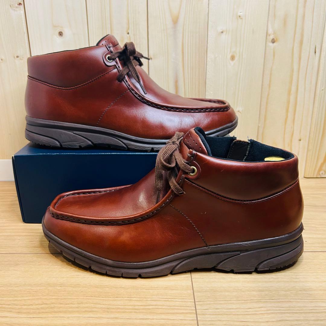 Regal Walker 222W モカシンブーツ サイドジップ ブラウン 25