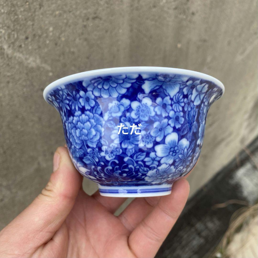 中国茶器 万花三才蓋碗 景徳镇 蓋付き茶器 飲茶食器 煎茶具 未使用品