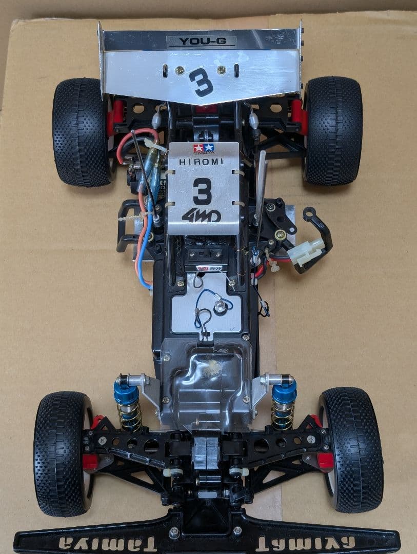 TAMIYA SUPER SHOT 1/10 ラジコンカー プロポセット付き