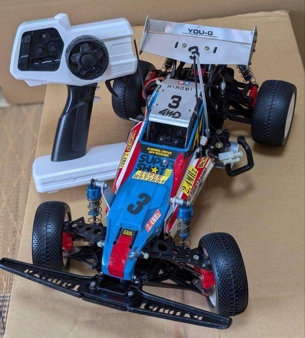 TAMIYA SUPER SHOT 1/10 ラジコンカー プロポセット付き