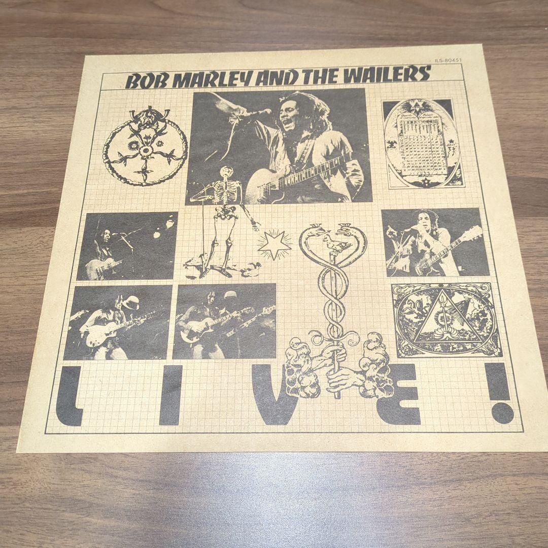 Bob Marley　Live!　ボブ・マーリー　ライブ　レコード