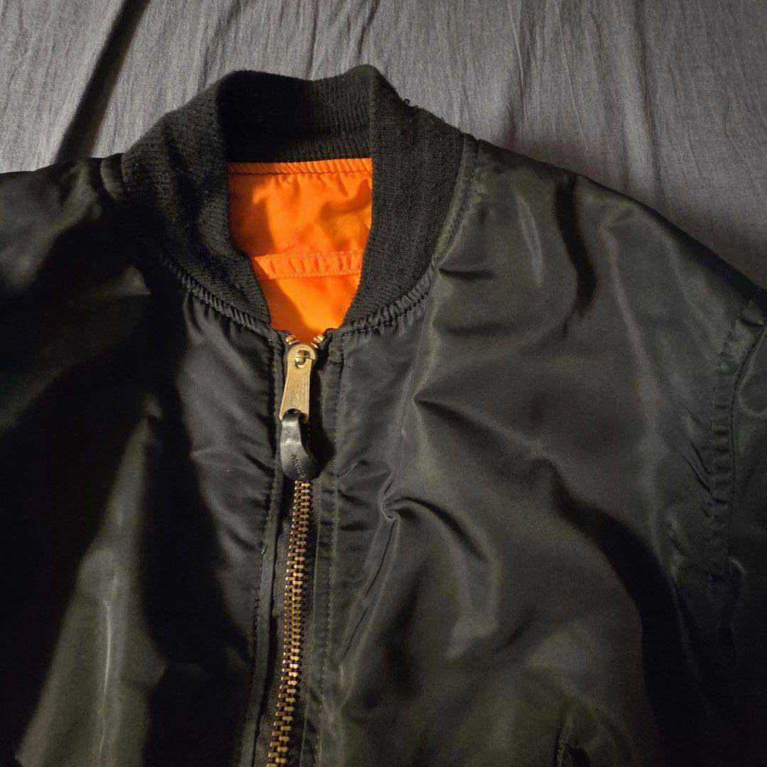 90s USA製 ALPHA INDUSTRIES MA-1 S