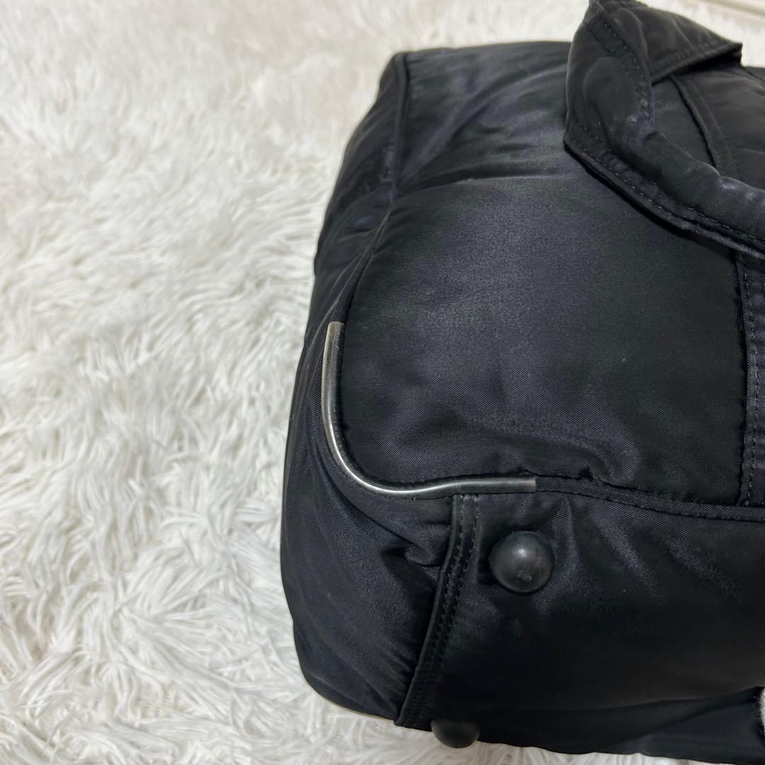 【美品✨大容量/旅行】ヘッドポーター　ボストンバッグ　ブラック　ナイロン　希少