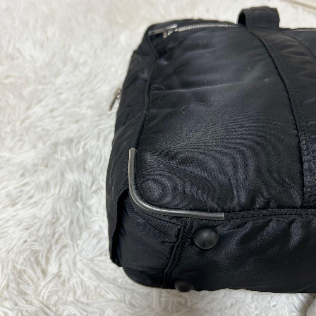 【美品✨大容量/旅行】ヘッドポーター　ボストンバッグ　ブラック　ナイロン　希少