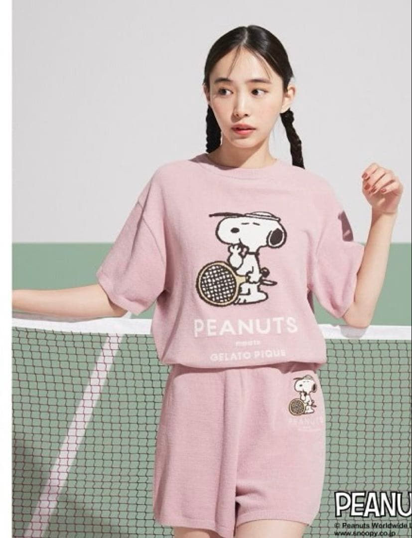ジェラピケ♡スヌーピーセットアップ