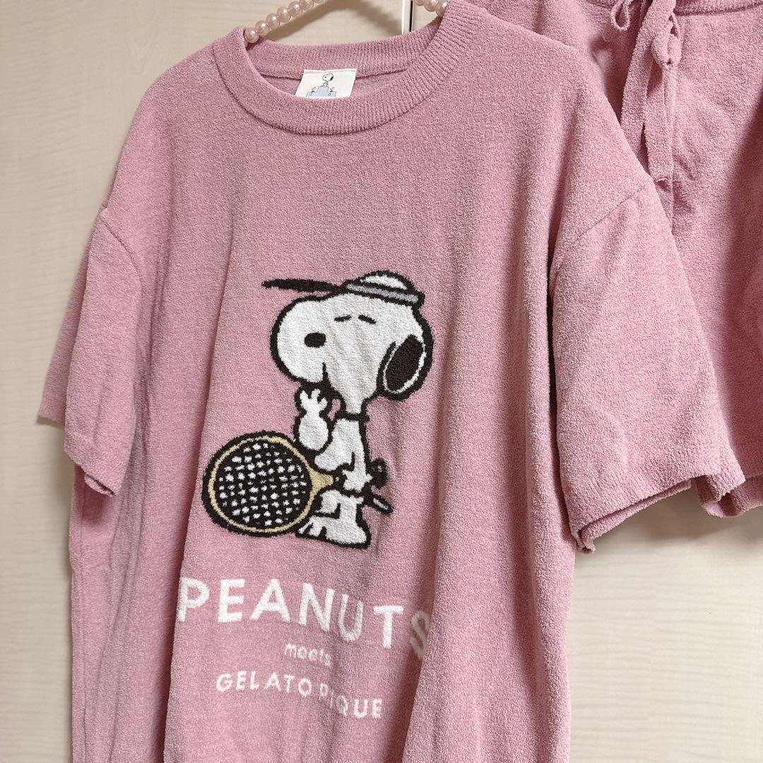 ジェラピケ♡スヌーピーセットアップ