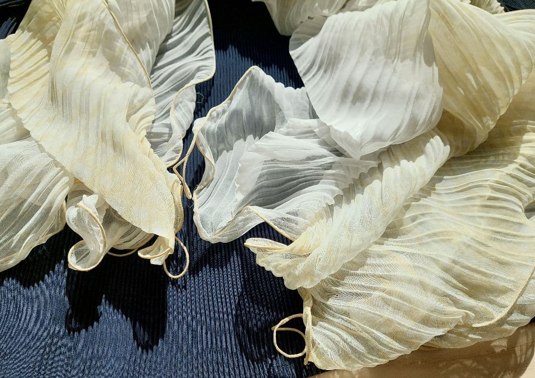 難アリ▪︎ISSEY MIYAKE FETE▪︎2枚布のプリーツ2.6m