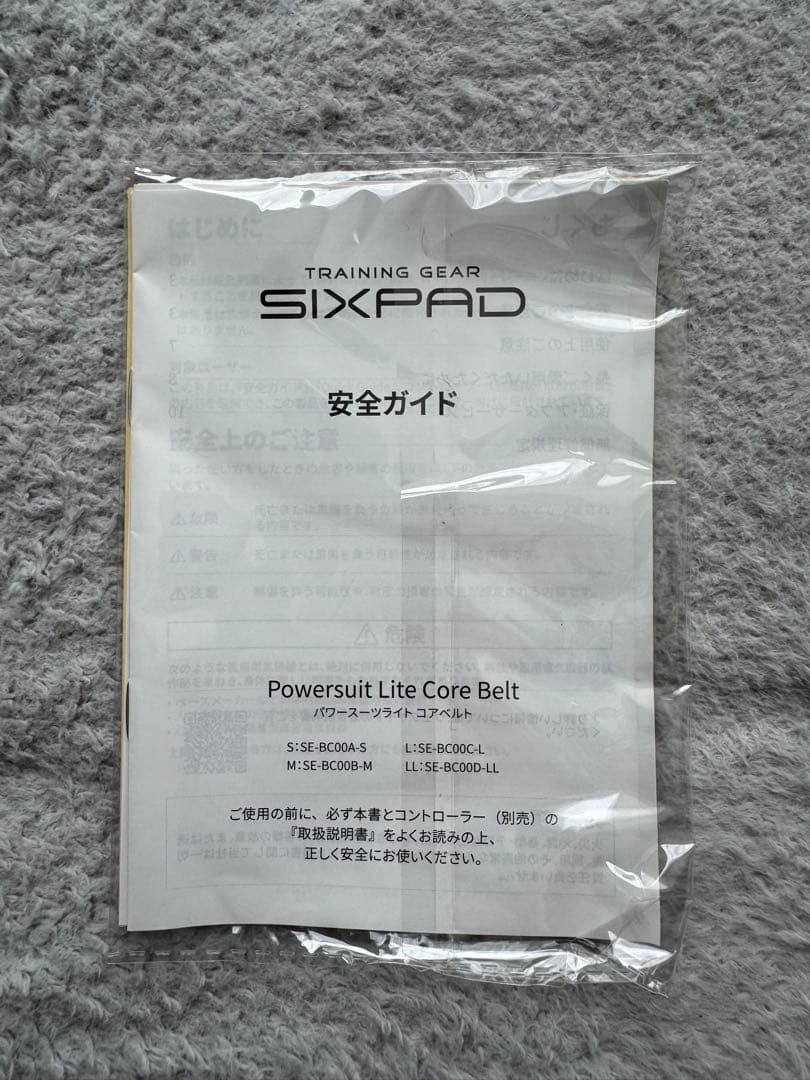 SIXPAD シックスパッド コアベルト EMSトレーニング 男女兼用 Mサイズ