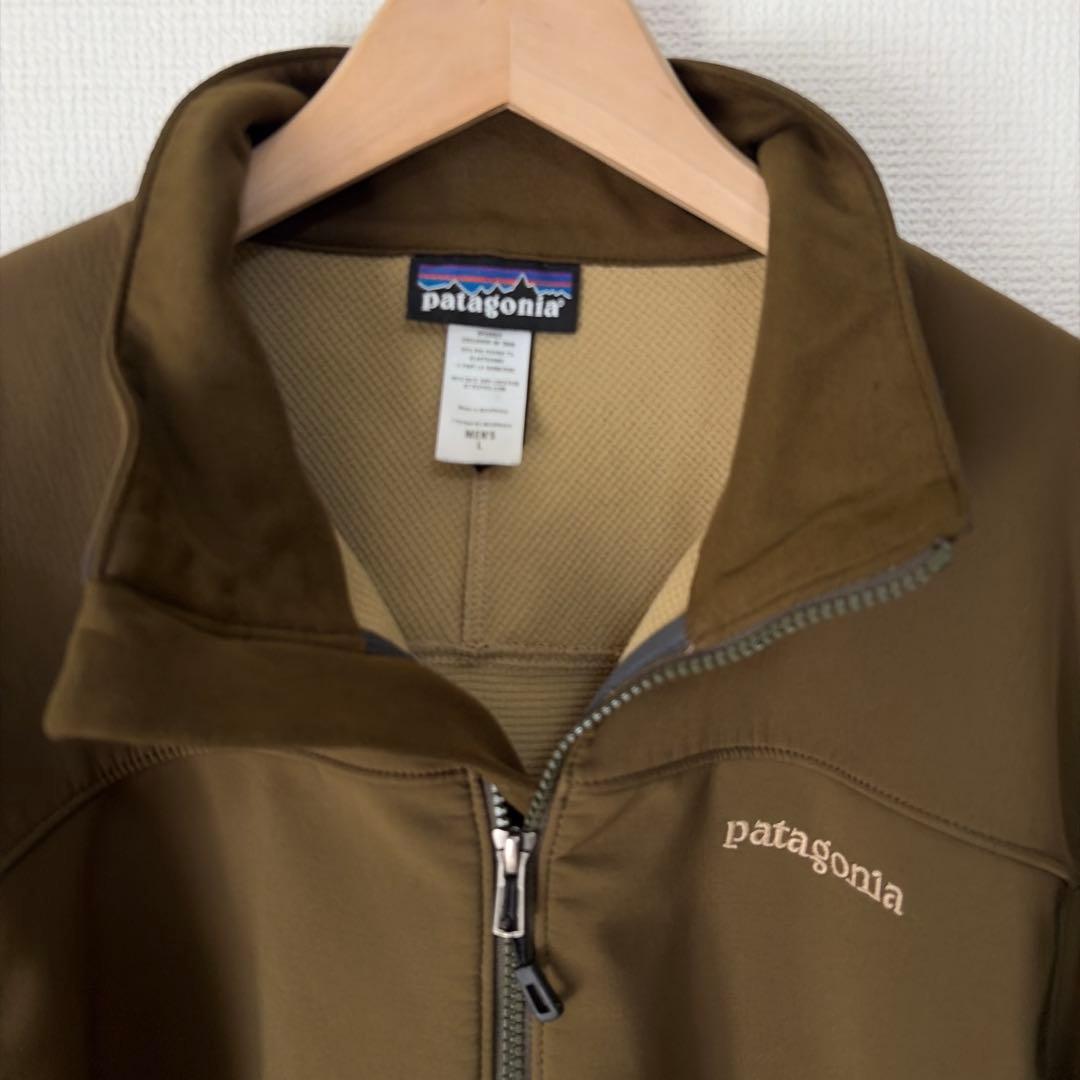 Patagonia アズジャケット ソフトシェル オリーブグリーン パタゴニア