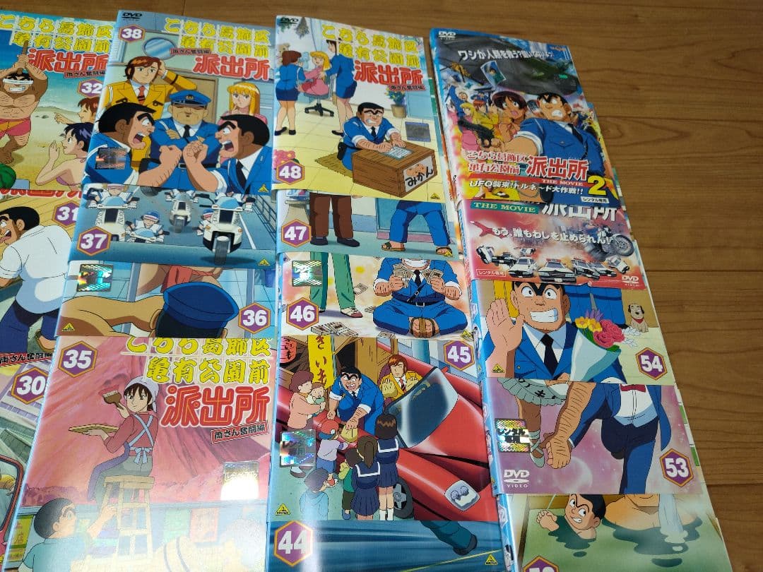 こちら葛飾区亀有公園前派出所 DVD 全54巻 +（劇場盤2本付き）　計56巻