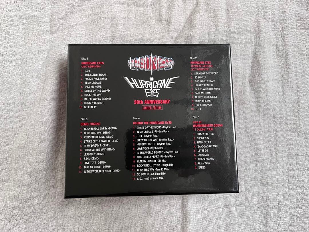 邦楽 LOUDNESS HURRICANE EYES 30THANNIVERSARY