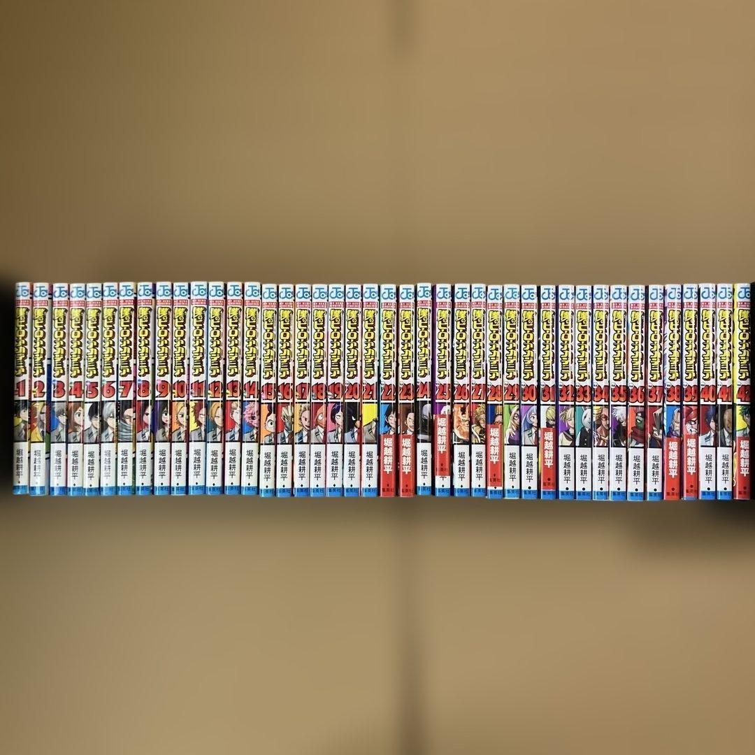 【全巻初版多数＋関連本26冊】計 68冊　僕のヒーローアカデミア 1～42巻