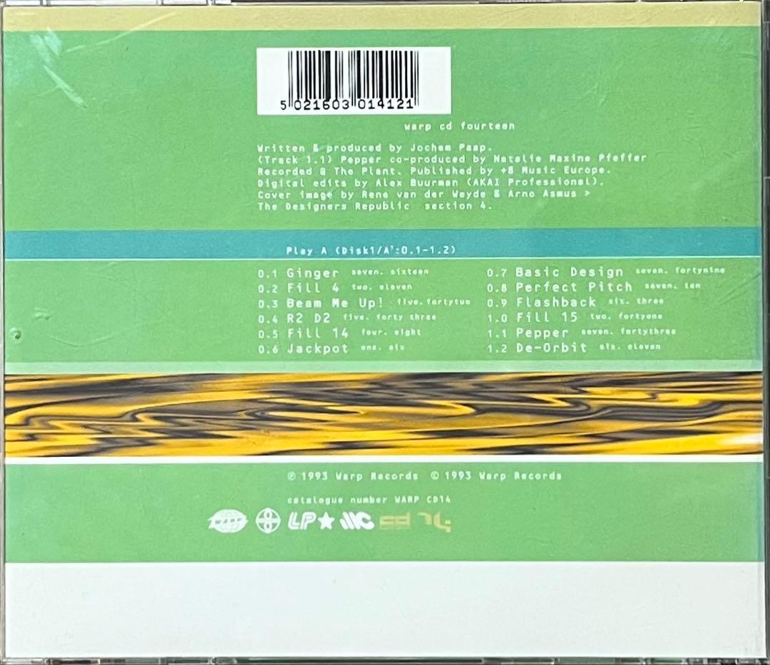 洋楽 Speedy J Ginger + G Spot Warp Records CD