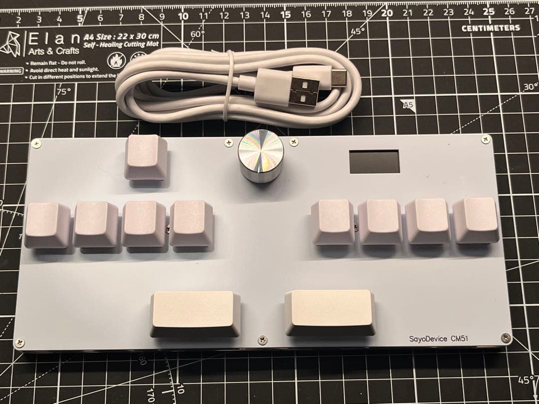 【動作確認済】DJMAXコントローラー　音ゲーコントローラーホワイトB