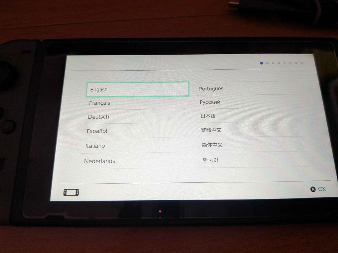 Nintendo Switch 本体 グレー 付属品あり　箱無し