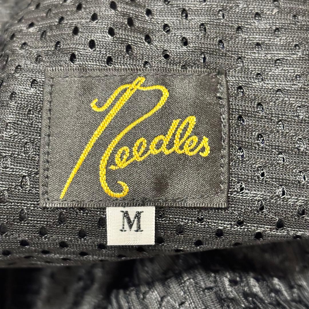 【人気】NEEDLES TRACK PANT 紫ストライプ　ストレート　美品