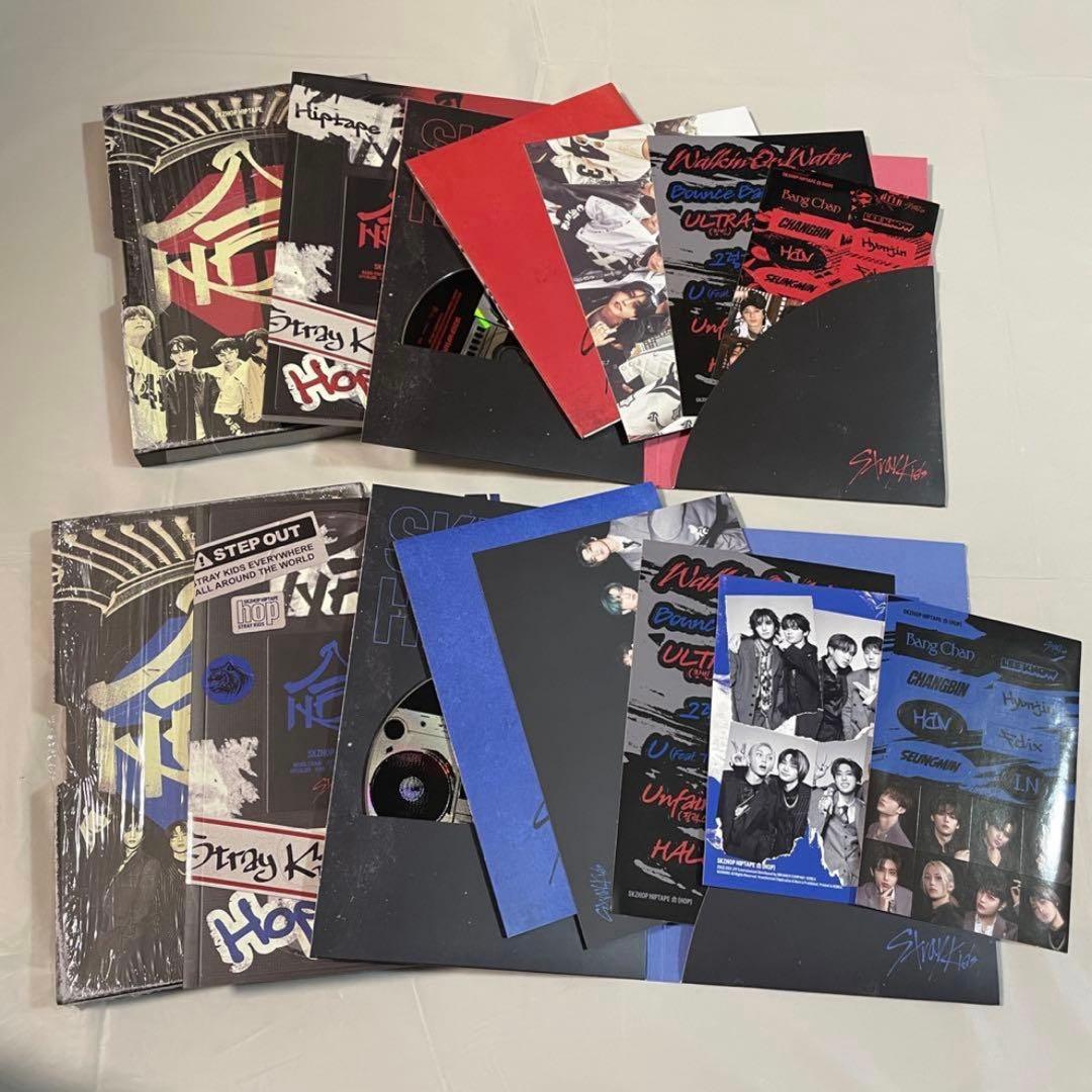 StrayKids アルバム　まとめ売り　トレカ　ポスター　チェックインマイル