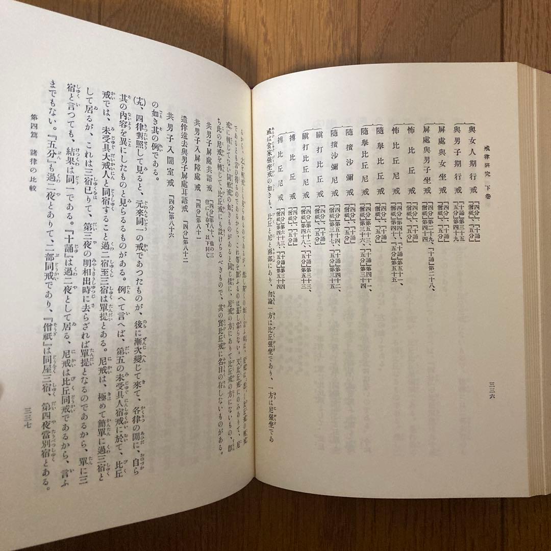 国訳大蔵経 戒律研究　2巻セット