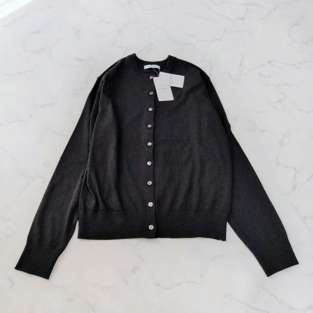 【新品】ジャーナルスタンダード ウォッシャブル ツインセット ブラック F