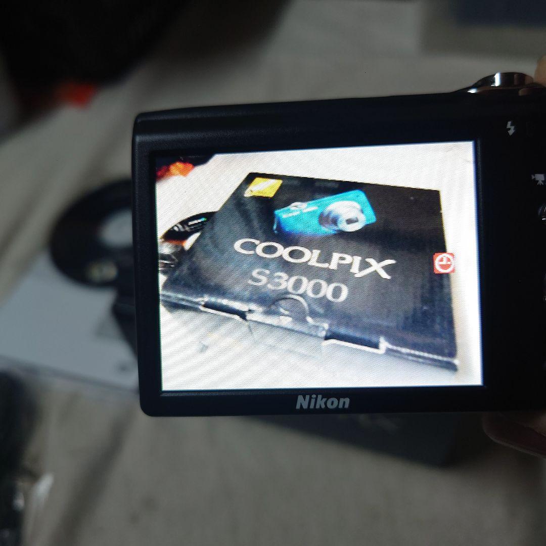 Nikon COOLPIX .S3000デジタルカメラ 青