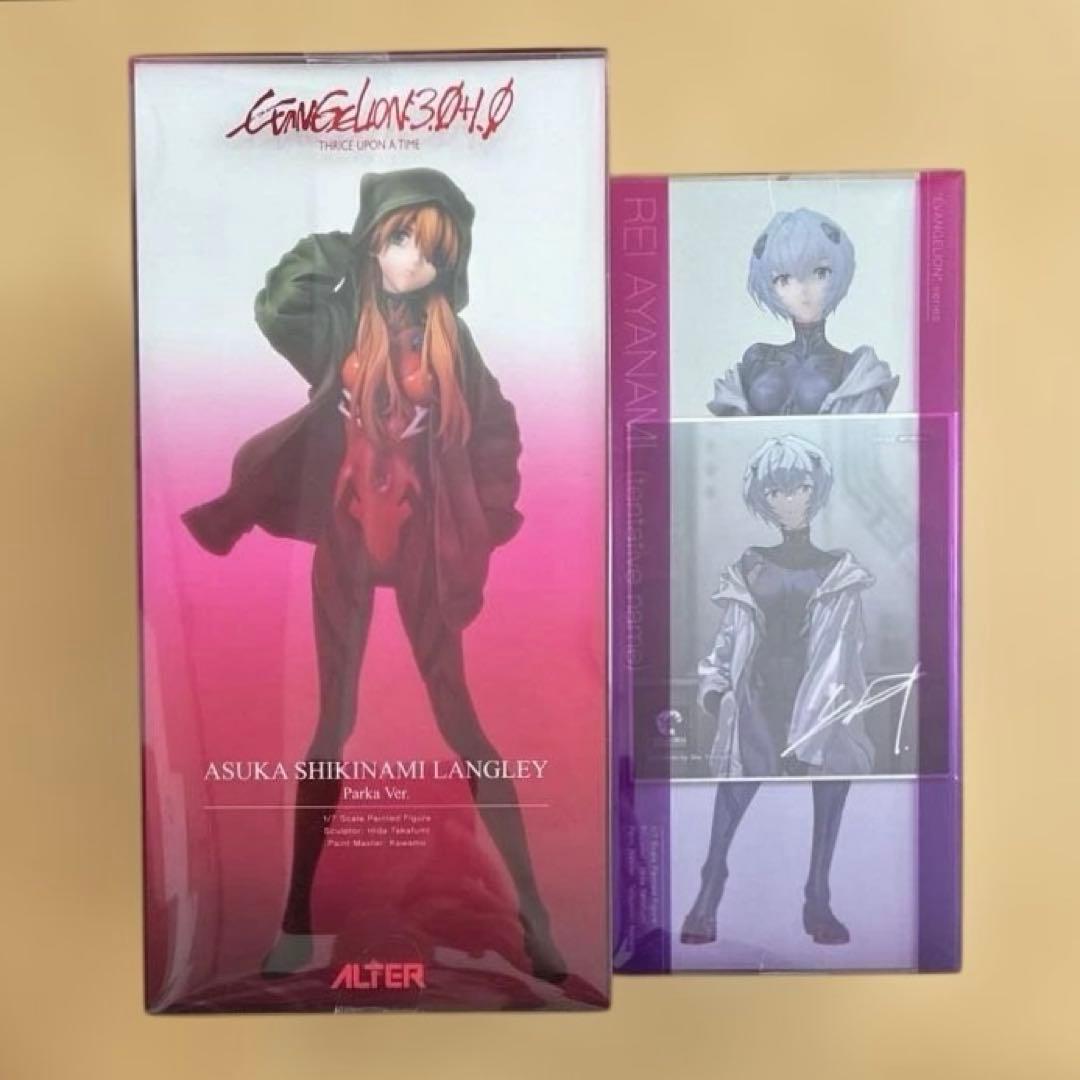 エヴァンゲリオン　アスカ　レイ　ALTER　未開封　2種セット