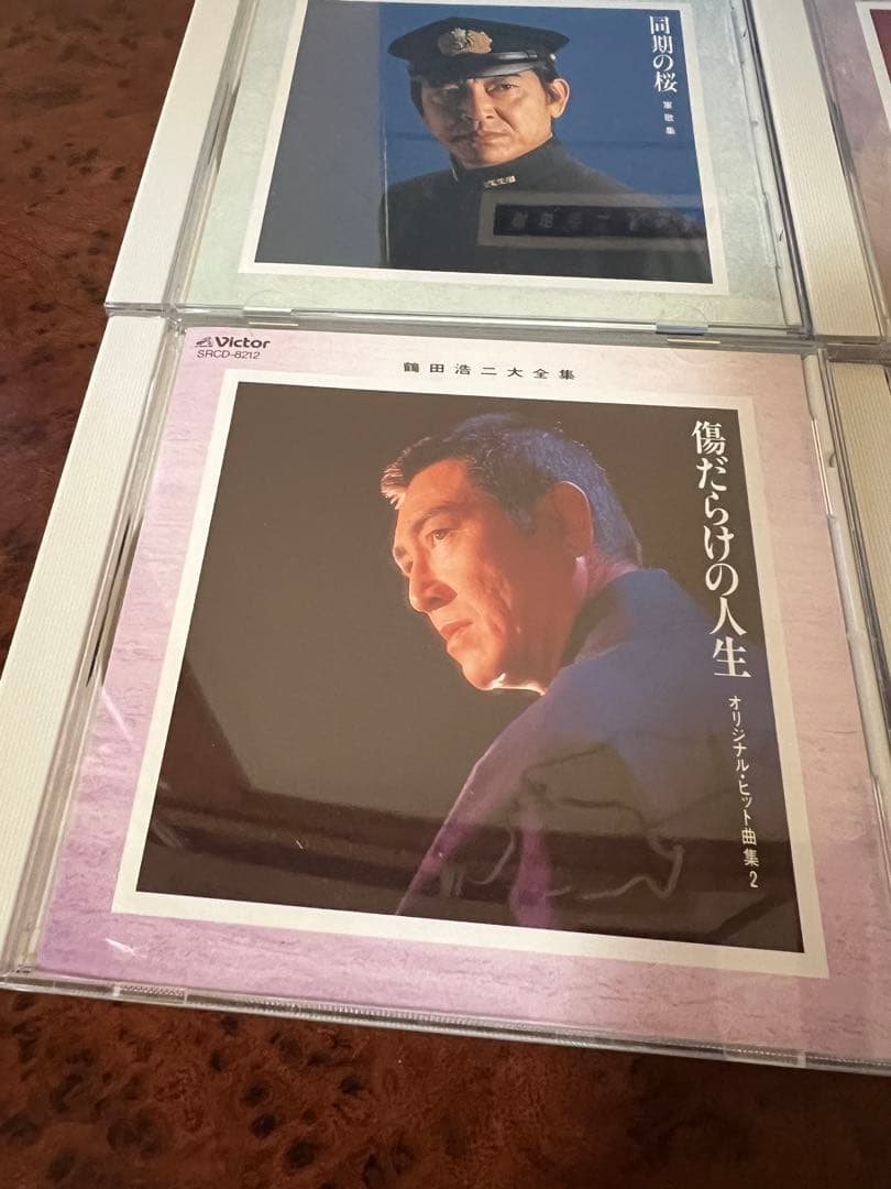 鶴田浩二 大全集 6枚組CD BOX SRCD-8211〜8216 邦楽　CD