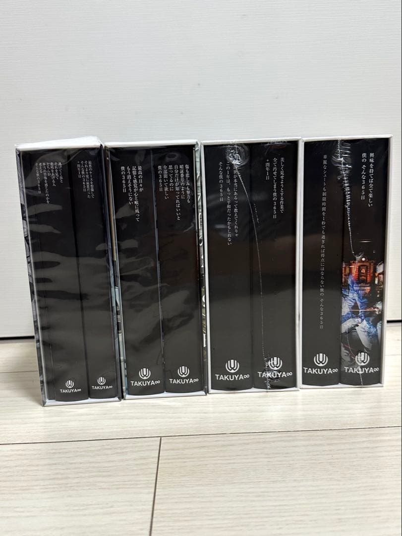 貴重【新品未開封】UVERworld TAKUYA∞ブログ 本　全巻セット 4巻