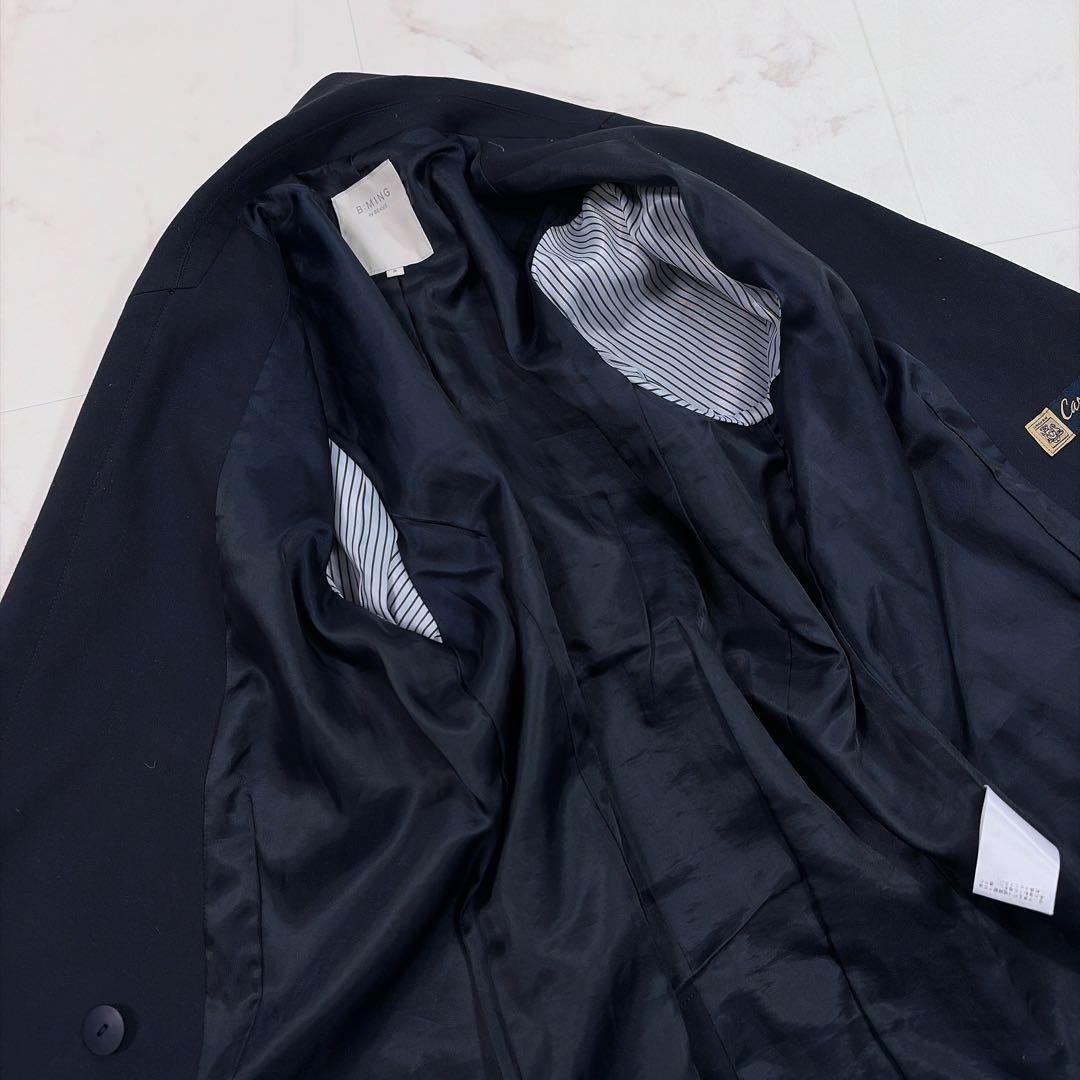 Carremanコラボ　ビーミングby BEAMS 紺ブレ 金ボタン　S