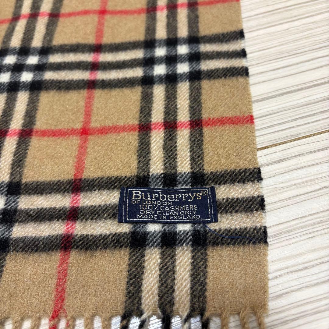 Burberrys マフラー カシミア100% ノバチェック　英国製