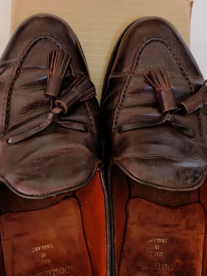 GRENSONのタッセルローファー2足セット