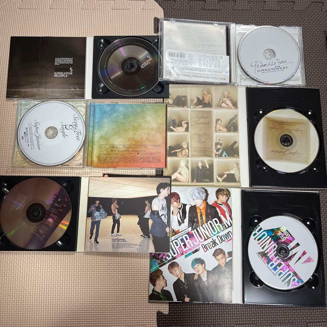 Super Junior ＣＤ DVDまとめ売り 韓国版あり