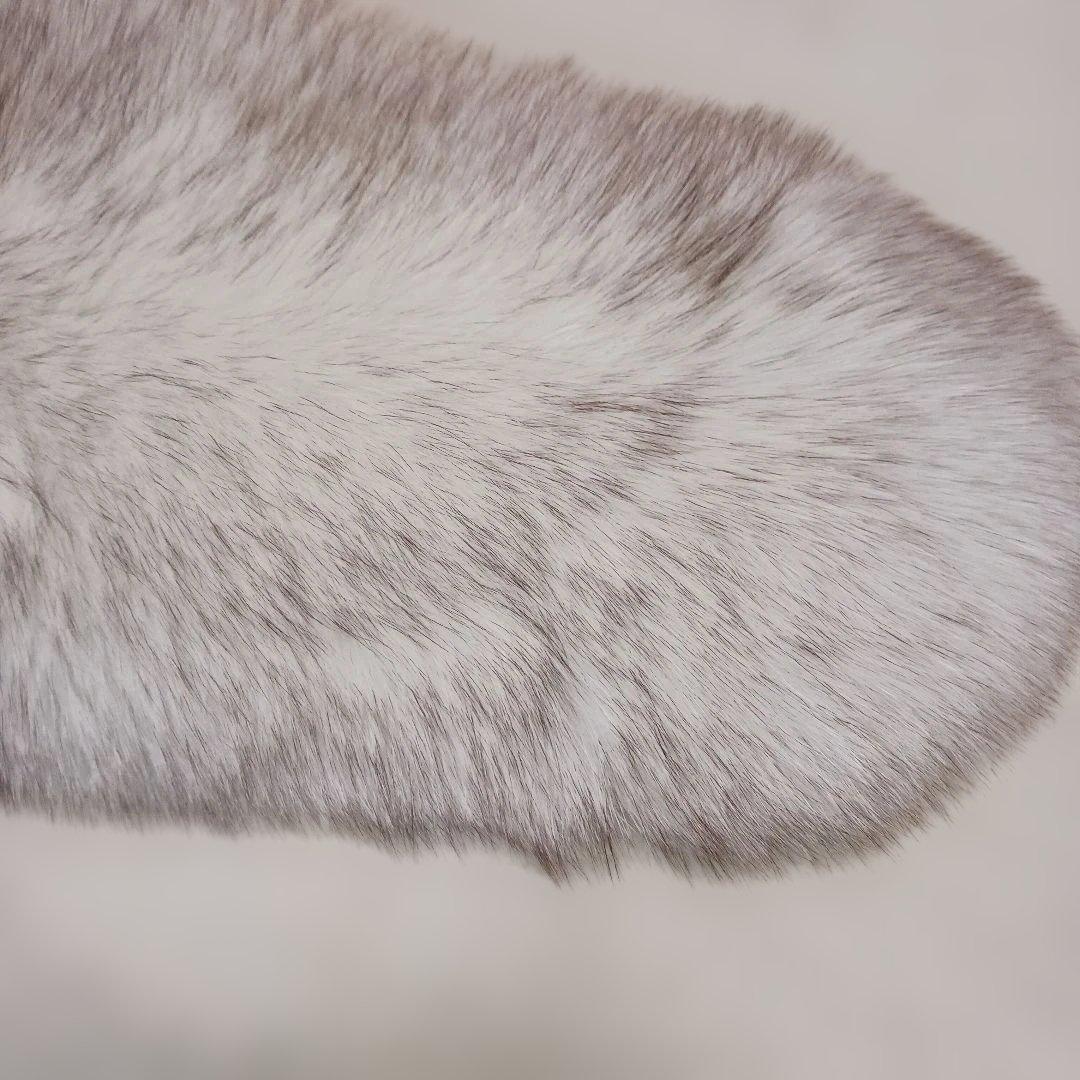 ​【美品】SAGA FURS ブルーフォックス ショール 和装・洋装兼用 銀タグ