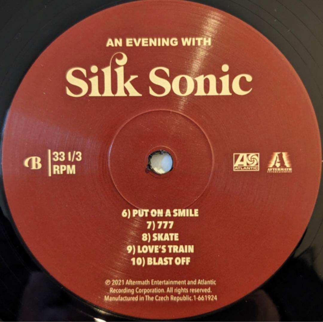 洋楽 silk sonic An Evening With Silk Sonic LP