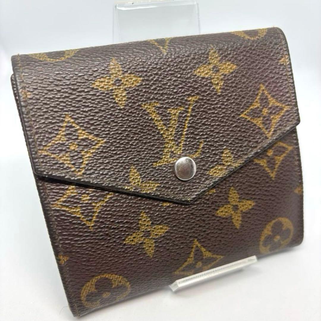 ルイヴィトン モノグラム 三つ折り財布 コンパクトウォレット