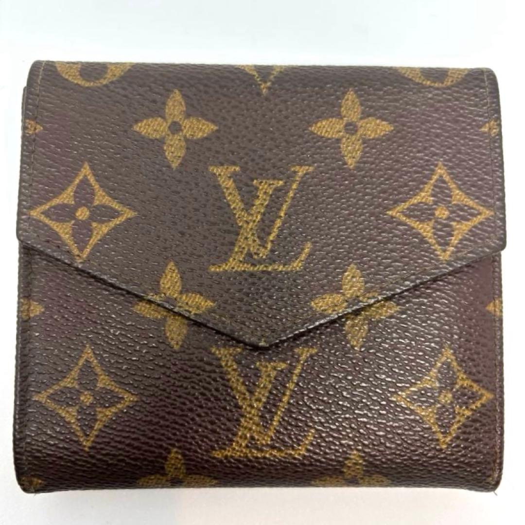 ルイヴィトン モノグラム 三つ折り財布 コンパクトウォレット