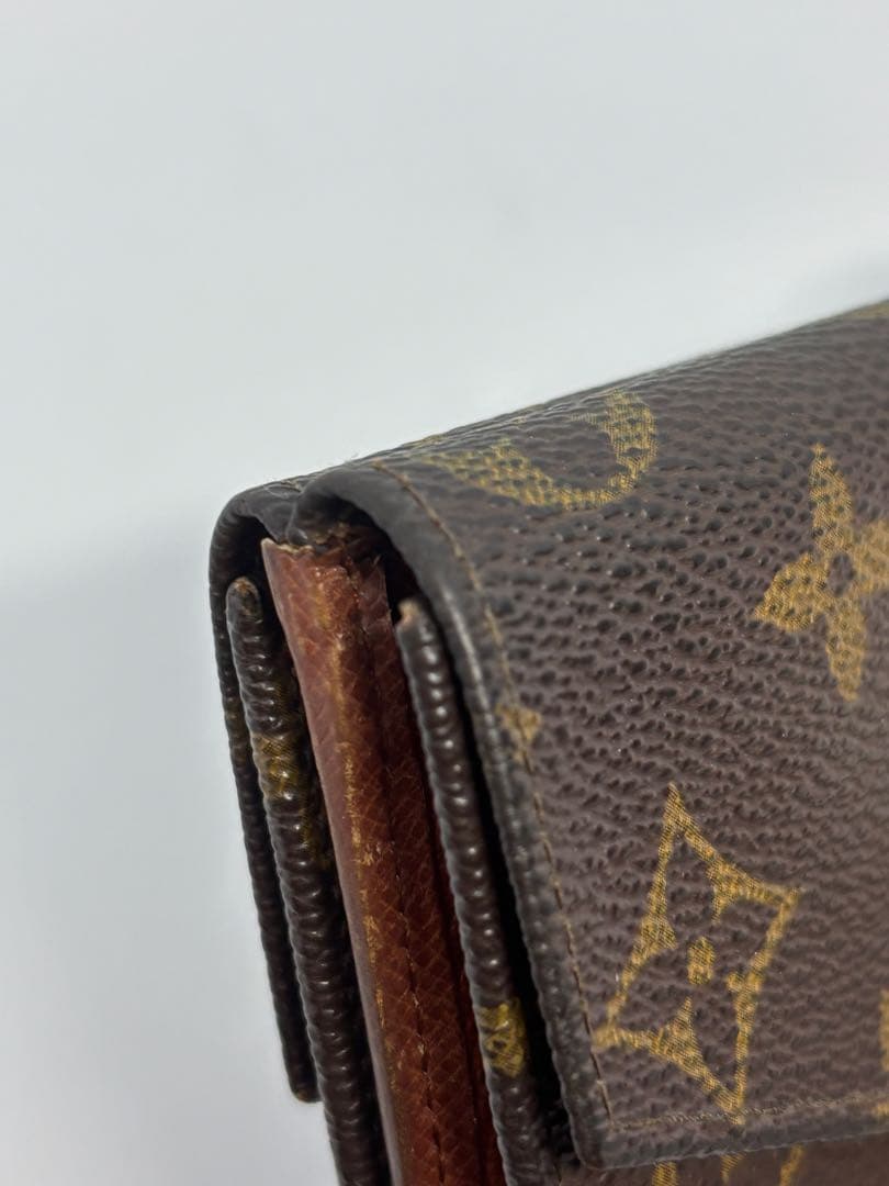 ルイヴィトン モノグラム 三つ折り財布 コンパクトウォレット