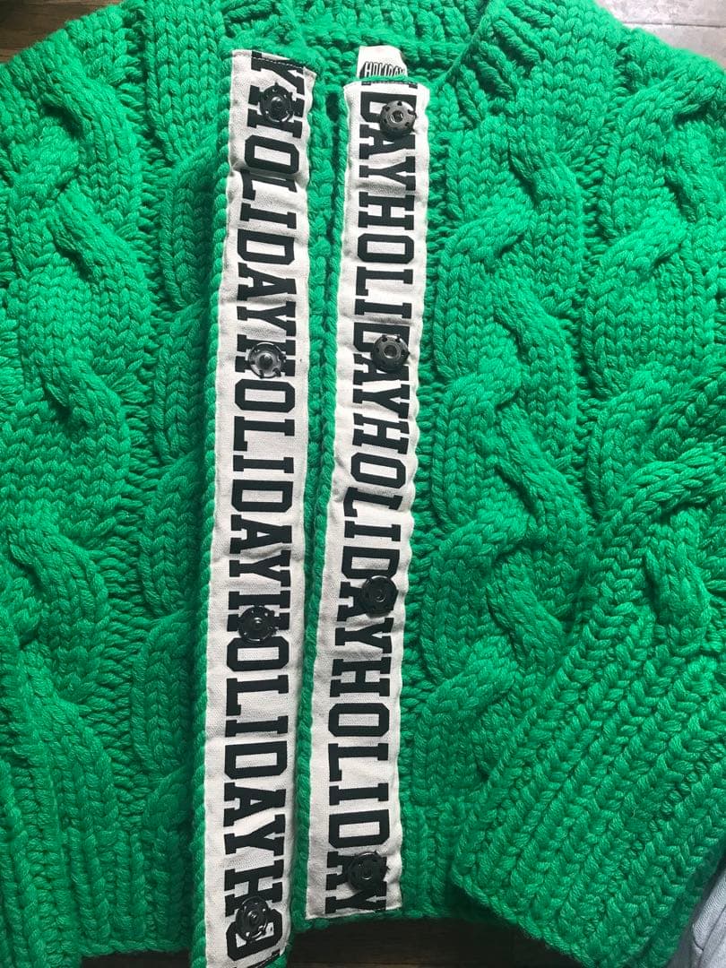 トップス HOLIDAY CABLEKNIT CARDIGAN