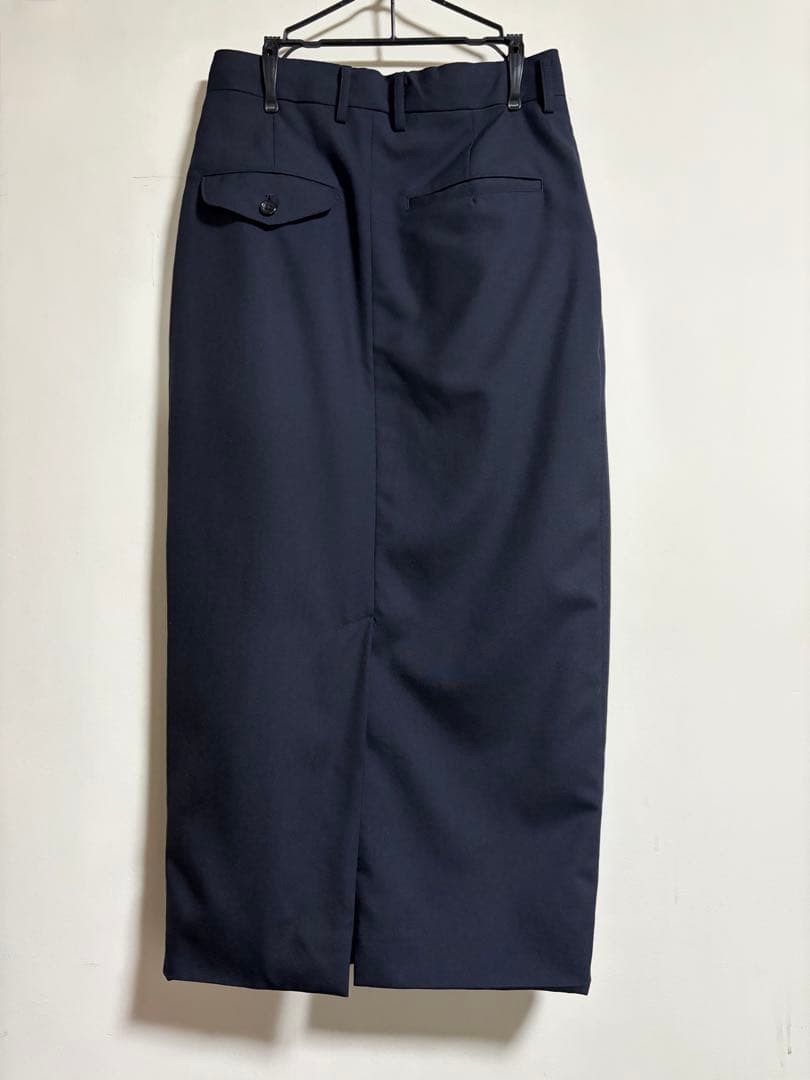 スカート HOLIDAY WOOL DRAWSTRINGS 2TUCK SKIRT