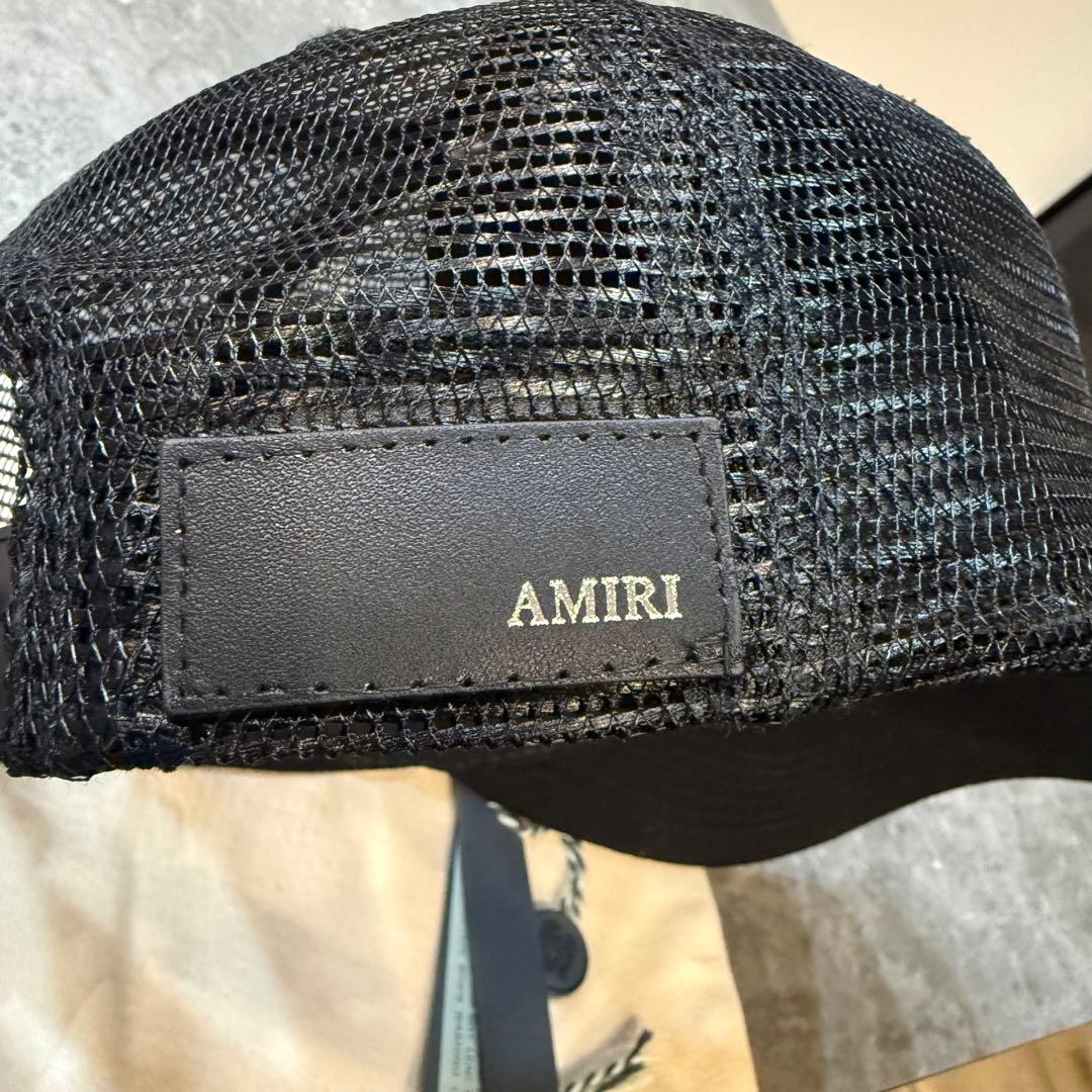 熊*ん様 【新作】AMIRI MA EMBLEM TRUCKER HAT CAP