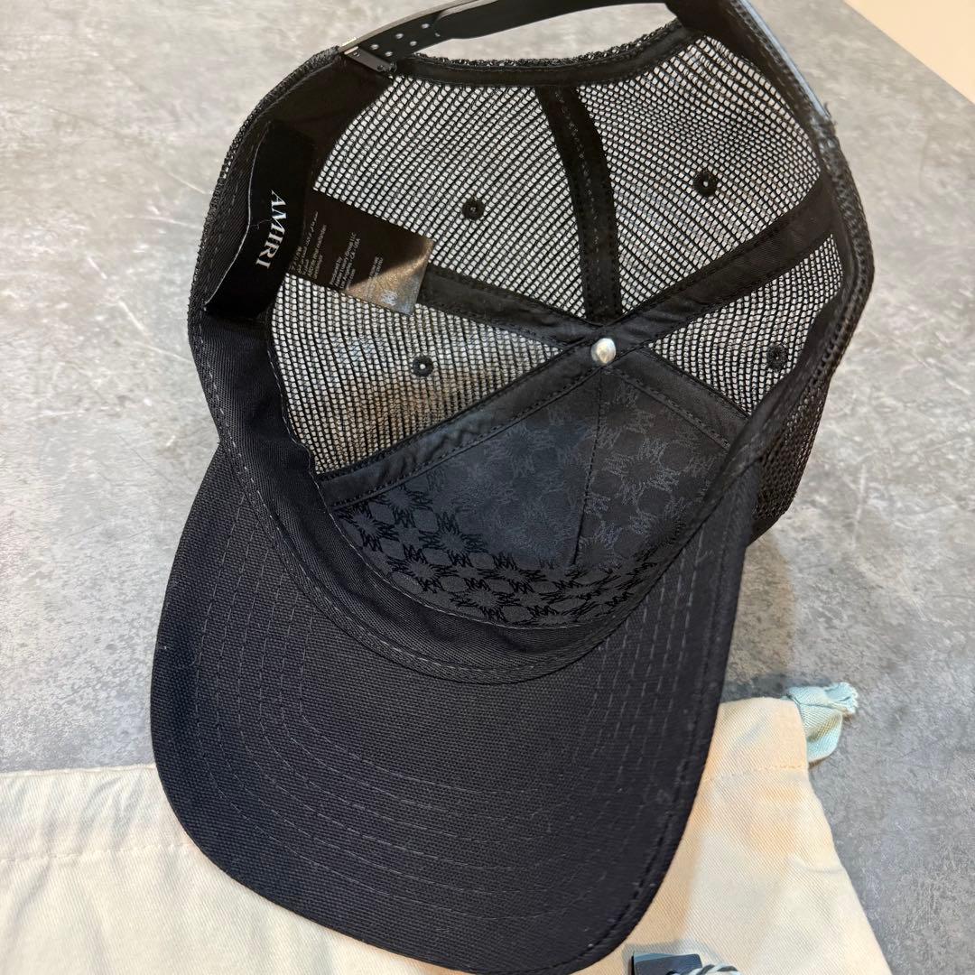 熊*ん様 【新作】AMIRI MA EMBLEM TRUCKER HAT CAP