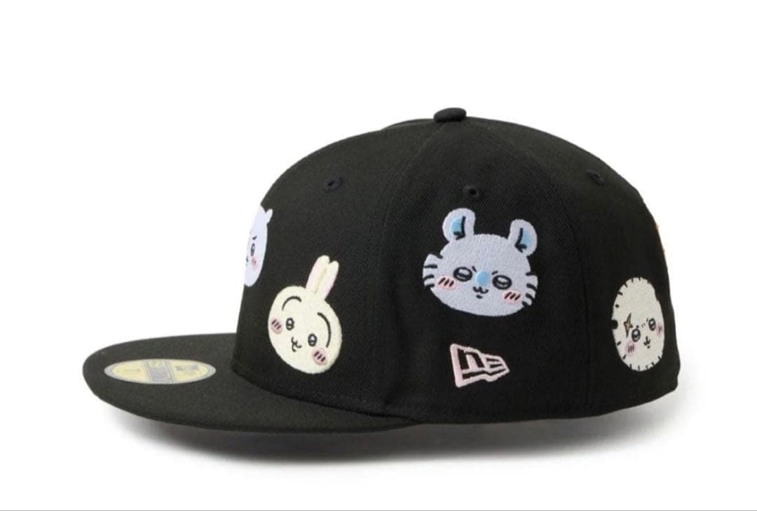 コ*中様 NEWERA59FIFTYちいかわキャラALLOVERコラボ キャップ